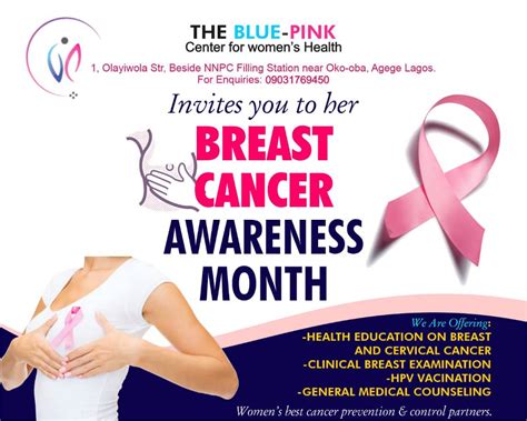 The Blue Pink Center Kicks Off Breast Cancer Awareness Month In October 2022 Blue Pink Center