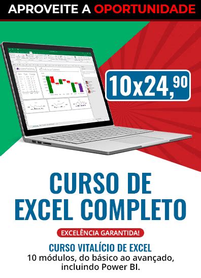 Curso Excel Completo Guia Do Excel