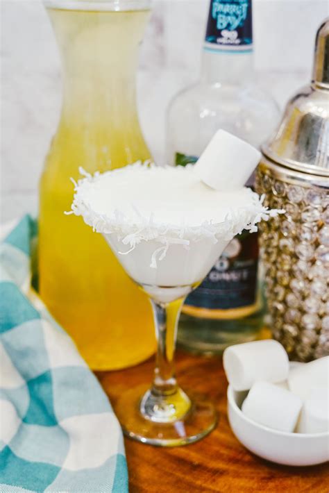 Elevate Your Easter Celebration With This Cottontail Themed Coconut Martini Recipe The