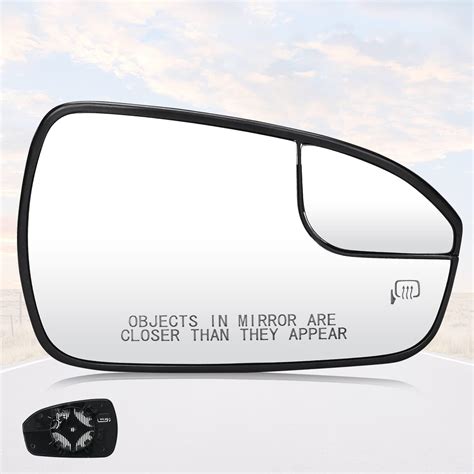 Amazon Right Passenger Side View Heated Mirror Glass For