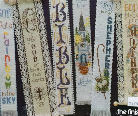 9 Bible Bookmark Cross Stitch Patterns Inspirational - Etsy