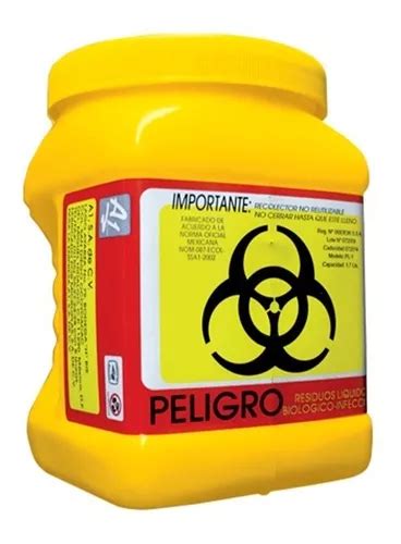 Bote Residuos L Quidos Biol Gicos Infeccioso Pl A Rpbi Mercadolibre