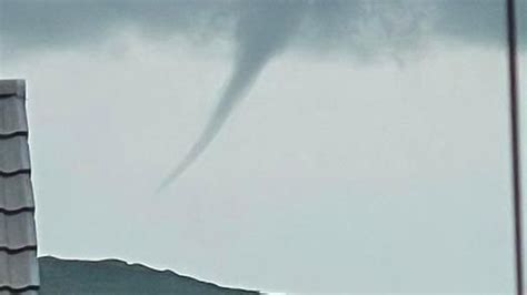 Funnel Clouds Captured On Camera In Devon And Cornwall Bbc News