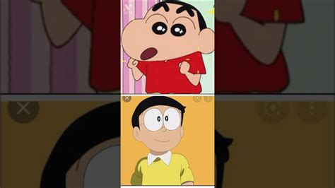 Shin Chan Vs Nobita Youtube