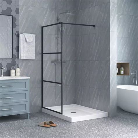 ᐉ Душевая перегородка AVKO Glass S257 стеклянная 190х90х90 см • Купить ...