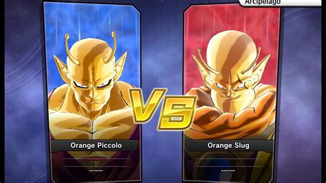 Xenoverse Requested Match Pc Orange Piccolo Vs Orange Slug Youtube