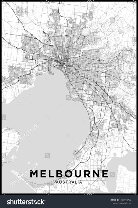 6 Melbourne Suburbs Map Stock Vectors and Vector Art | Shutterstock