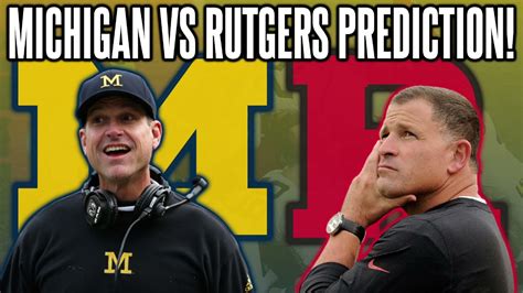 MICHIGAN VS RUTGERS COLLEGE FOOTBALL PREVIEW PREDICTION YouTube