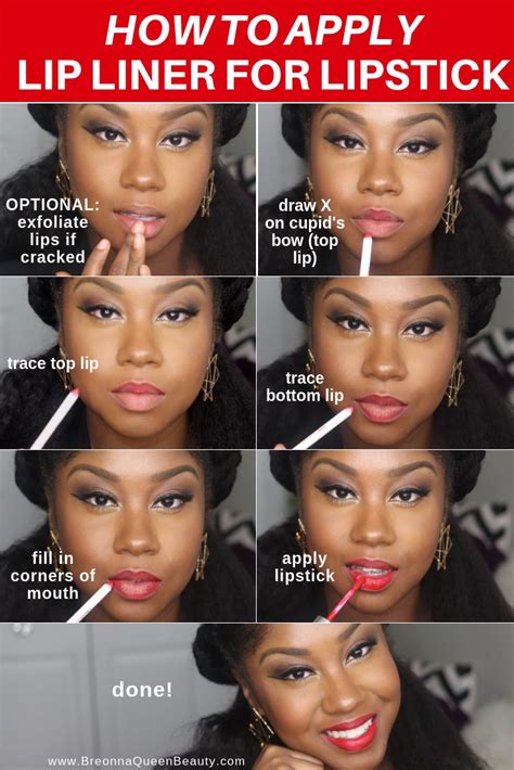 Lip liner tutorial