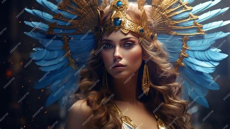 Premium AI Image | Hera The greek goddess of marriage