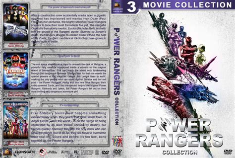 Power Rangers Collection (1995-2017) R1 Custom DVD Cover - DVDcover.Com