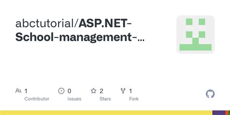 Github Abctutorialaspnet School Management Sytem