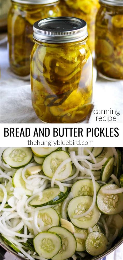 The Best Bread And Butter Pickles Canning Recipe The Hungry Bluebird