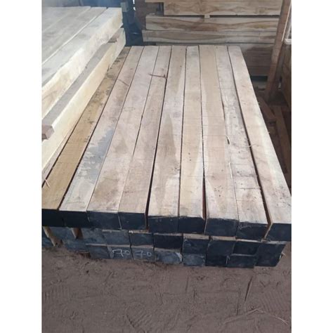 Rectangular 6x4 Inch Ghana Teak Wood Plank At Rs 1850 Cubic Feet In