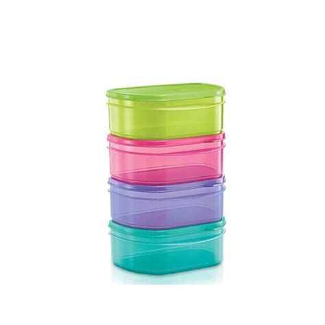 Tupperware Half Fridge Stackable Pcs Ml Shopee Malaysia