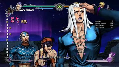 Jojo Asbr Abbacchio Combo 70 Youtube