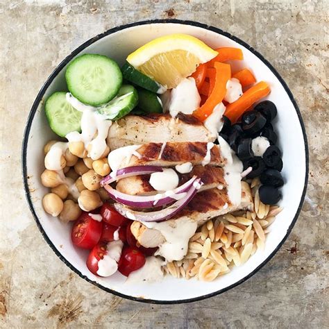 Greek Chicken Bowl (A Pretty Life in the Suburbs) | Chicken bowl recipe ...