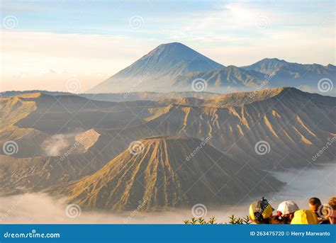 VIEW of MOUNT SEMERU editorial image. Image of summit - 263475720