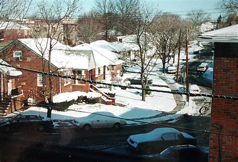 First Snow Of 1993 In Fairview New Jersey A Photo On Flickriver