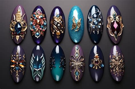 Premium AI Image | Nail Designs Ideas for Salon Professionals to Fuse ...