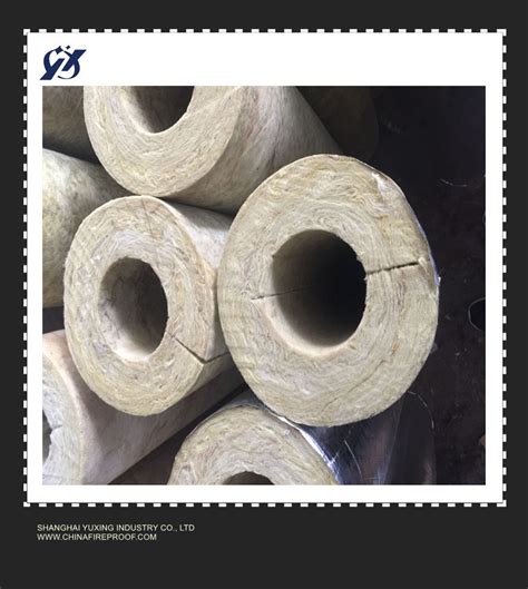 Rock Wool Pipe Cover For Pipe Insulation China Rockwool Pipe And Rock Wool Pipe