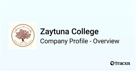 Zaytuna College Company Profile Tracxn