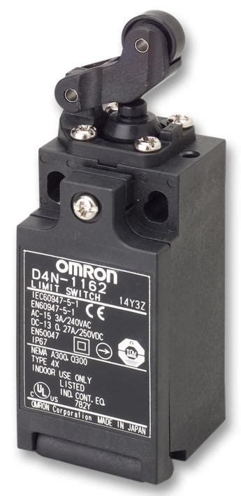 D N Omron Industrial Automation Limit Switch Roller Lever No