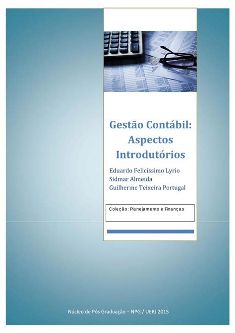 PDF Gestão Contábil Aspectos Introdutórios DOKUMEN TIPS