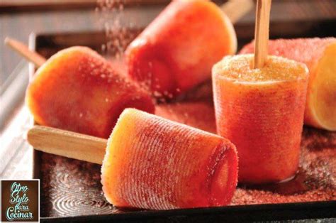 Las Mangoneadas Son Paletas Congeladas De Fruta Llevan Pulpa De Fruta