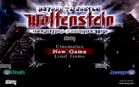 Return To Castle Wolfenstein Operation Resurrection Sony