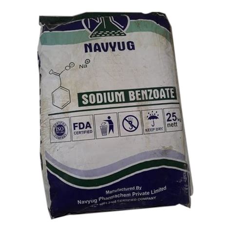 Navyug White Sodium Benzoate Powder Pp Bag At Kg In Udham Singh