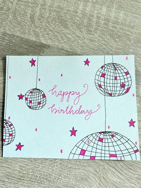 Handmade Birthday Card - Etsy