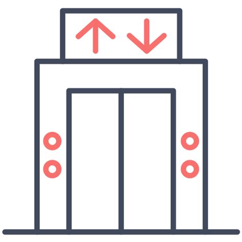 Elevator Generic Color Outline Icon