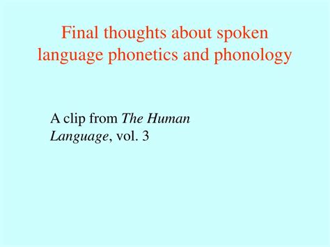 Ppt Phonological Rules Powerpoint Presentation Free Download Id