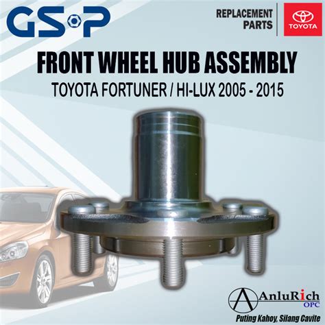 Front Wheel Hub Assembly For Toyota Fortuner Hilux 2005 2015 Gsp Gsp