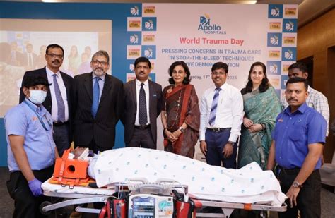 Apollo Hospitals Calls For Awareness On Stop The Bleed Techniques On