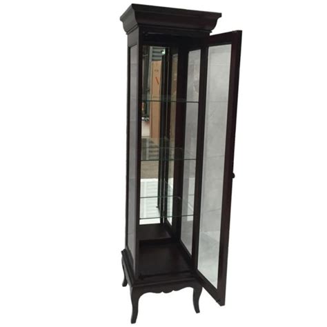 Mahogany Single Door Glass Display Cabinet Turendav Australia Antique Reproduction Furniture