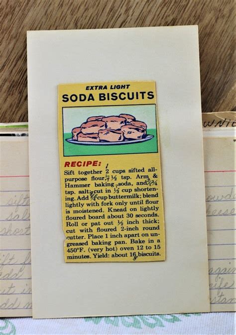 Extra Light Soda Biscuits (VRP 090) | Vintage Recipe Project