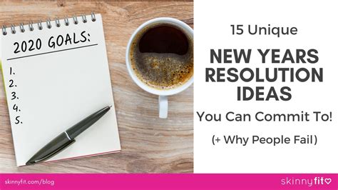 15 Unique New Years Resolution Ideas You Can Commit To! (+Why People Fail)