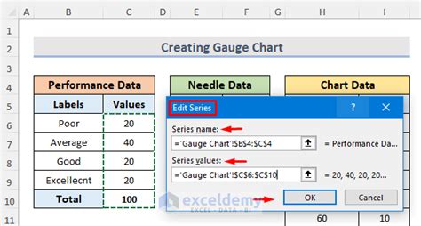 How to Create a Gauge Chart in Excel - Easy Steps