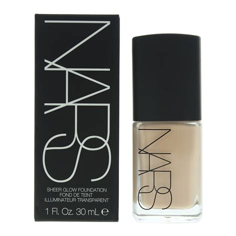 Nars Sheer Glow 6042 Light 2 Mont Blanc Foundation 30ml Clear Chemist