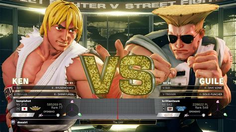 Sfv Champion Edition Kenpishot Ken Vs Brilliantsum Guile Online