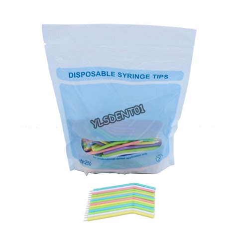 250pcs Disposable Dental 3 Way Air Water Syringe Triple Nozzles Tubes Spray Tips Ebay