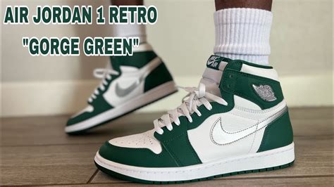 Air Jordan 1 Retro Gorge Green Review And On Feet The Last Aj1 For 2022