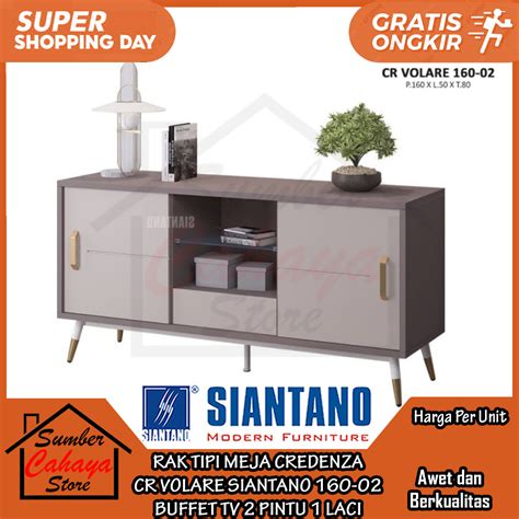 Jual Kargo Siantano Cr Volare Bupet Tv Buffet Rak Tipi Meja