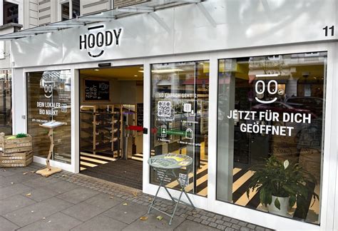 Erster kassenloser Hoody Biosupermarkt in Hamburg eröffnet