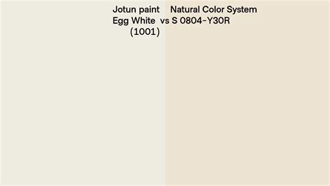 Jotun Paint Egg White Vs Natural Color System S Y R Side