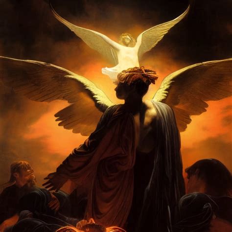 Lucifer Rises To Power Alexandre Cabanel High Detail Midjourney