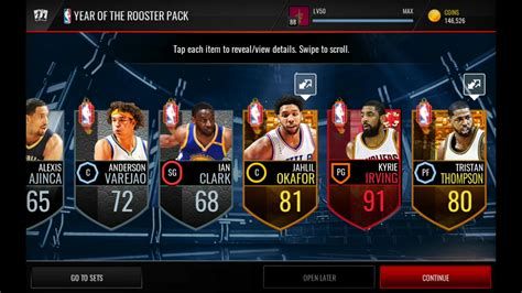 PACK OPENING IN NBA LIVE MOBILE ELITE PULLS 16 YouTube