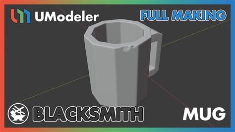 D Modeling In Unity Full Making Video Of Modeling A Mug In